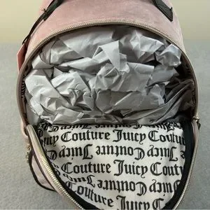 Juicy Couture | Bags | Juicy Couture Dusty Blush Velour  display picture 2